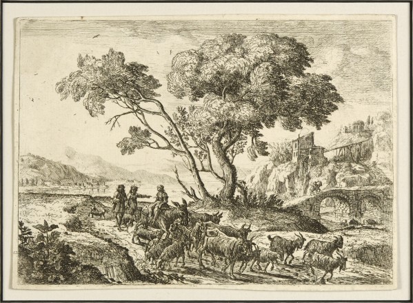 Le Depart pour les champs by Claude Lorrain